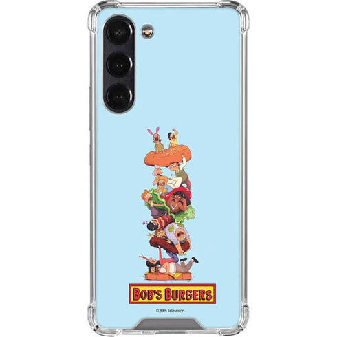 Bobs Burgers Stacked Galaxy S24 FE Clear Case